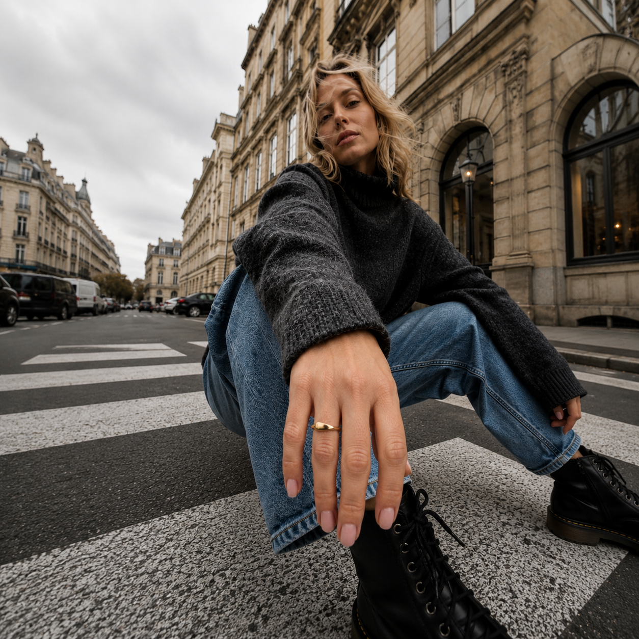 Slim Signet Ring