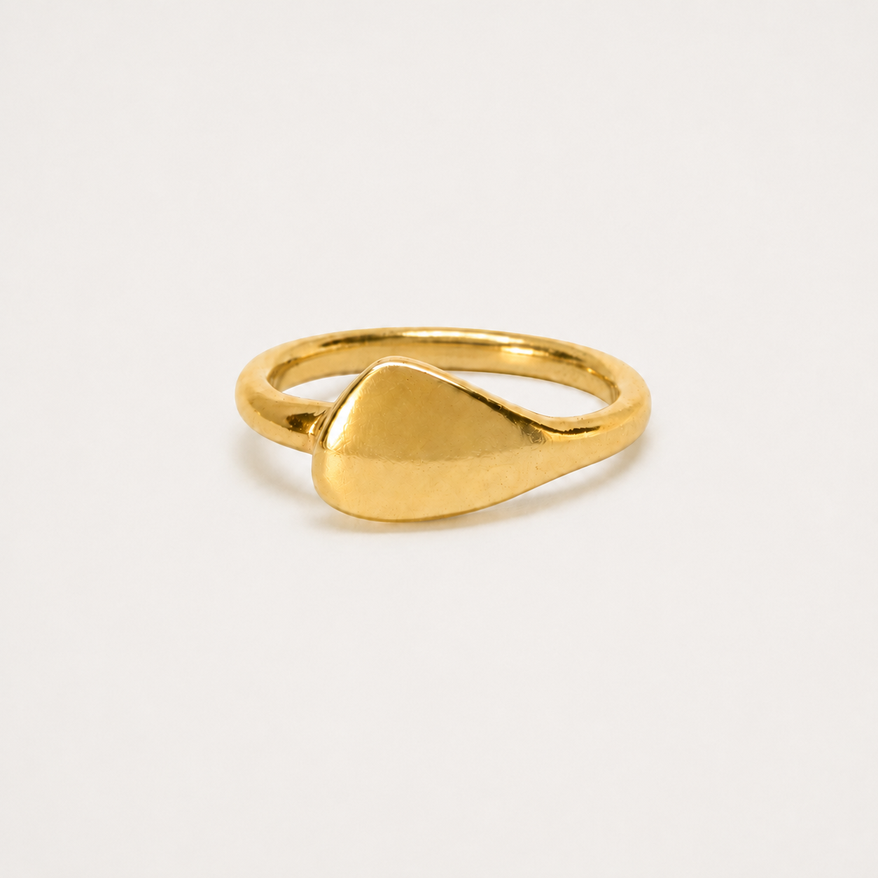 Crooked Signet Ring